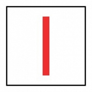 Знак Главная вертикальная зона (Main vertical zone division)
