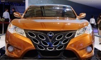 Постер A Geely concept car