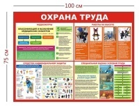 Стенд «Охрана труда при работе на высоте» (1 плакат)