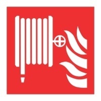 Знак Пожарный рукав (Fire hose reel)