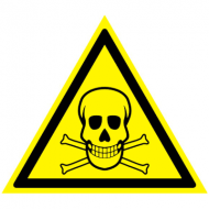 Предупреждающий знак Опасно! Ядовитые вещества W03
