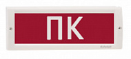 Световой указатель Кристалл-220 (220В) «ПК», красный фон