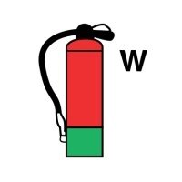 Знак Водный огнетушитель (Water fire extinguisher)