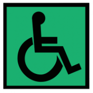 Знак Доступность для инвалидов всех категорий
