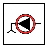 Знак Аварийный осушительный насос ИМО (Emergency bilge pump IMO)