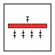 Знак Клапаны системы водораспыления ИМО (Water spray system valve IMO)