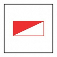 Знак Пульт управления системой сигнализации обнаружения пожара (Control panel for fire detection and alarm system)