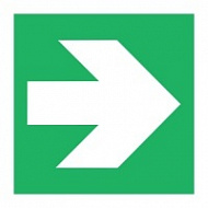 Знак Направляющая стрелка, ИМО (Direction indicator straight IMO)