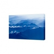Картина на холсте Синие горы, 50х70 см