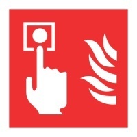 Знак Пожарная сигнализация (Fire alarm)