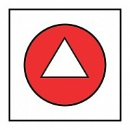 Знак Помещение контролируемое извещателем газа (Space monitored by gas detector(s))