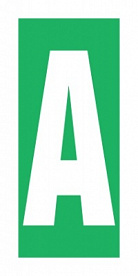 Знак Уровень / Этаж А ИМО (Level / floor А IMO)