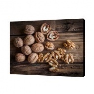 Картина на холсте Грецкие орехи 100х80 см