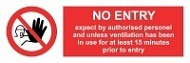 Знак Не входить ИМО (No entry)