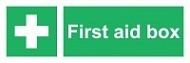 Знак Аптечка первой помощи (горизонтальная) ИМО (First aid box IMO)