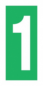 Знак Уровень / Этаж 1 ИМО (Level / floor 1 IMO)
