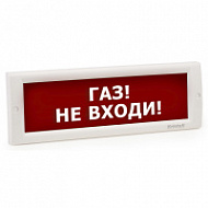 Световой указатель Кристалл-12 (12В) «Газ Не входи», красный фон