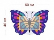 Стенд Пестрая бабочка 60х40 см (1 карман А4)